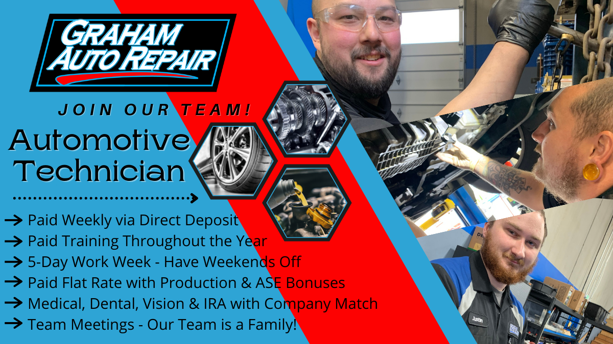 Automotive Technician Job Graham Auto Repair